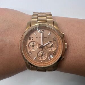 Runway Rose Gold-Tone Watch